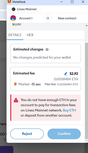 metamask popup